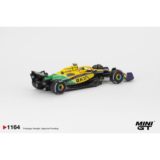 Pre-Order – McLaren MCL38 No.4 Lando Norris 2024 F1 Monaco GP MGT01164-L Stocks Due Jul / Aug 2026 1:64 Mini GT Diecast Model Stocks Due Jul / Aug 2026