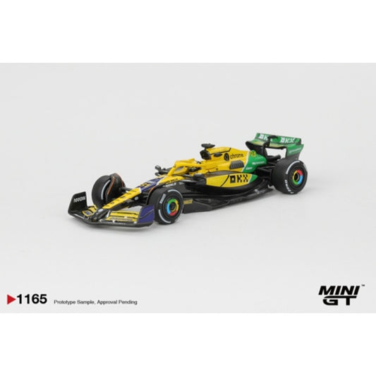 Pre-Order – McLaren MCL38 No.81 Oscar Piastri 2024 F1 Monaco GP 2nd Place MGT01165-L Stocks Due Jul / Aug 2026 1:64 Mini GT Diecast Model Stocks Due Jul / Aug 2026