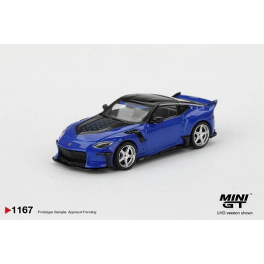Pre-Order – Nissan Z VeilSide FFZ400 Seiran Blue (RHD) MGT01167-R Stocks Due Jul / Aug 2026 1:64 Mini GT Diecast Model Stocks Due Jul / Aug 2026