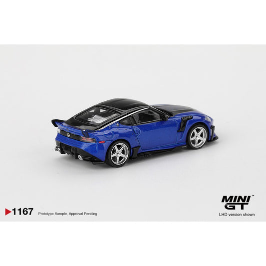Pre-Order – Nissan Z VeilSide FFZ400 Seiran Blue (RHD) MGT01167-R Stocks Due Jul / Aug 2026 1:64 Mini GT Diecast Model Stocks Due Jul / Aug 2026
