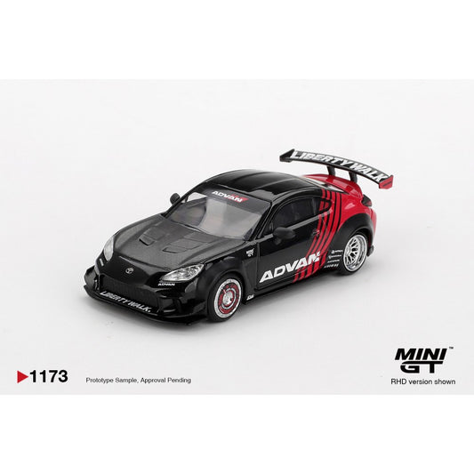 Pre-Order - 1:64 MINI GT Toyota GR86 LB Nation Advan (Rhd) Blister Packaging MGT01173-BL Stocks Due Aug / Sept 2026