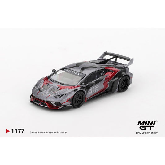 Pre-Order - 1:64 MINI GT LB Works Lamborghini Hurcan Gt Ronin (Lhd) Blister Packaging MGT01177-BL Stocks Due Aug / Sept 2026