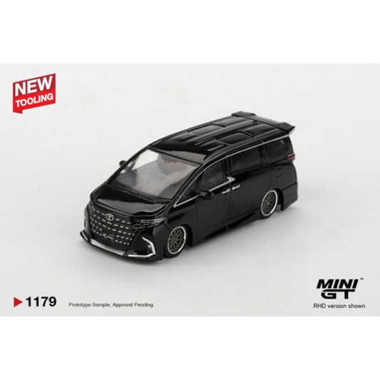 Pre-Order - 1:64 MINI GT Toyota Alphard 40 Kuhl Black (Rhd) MGT01179-R Stocks Due Jul / Aug 2026