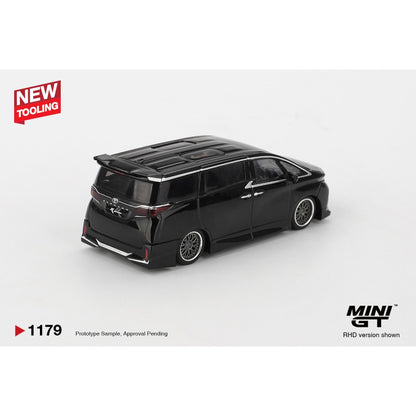 Pre-Order - 1:64 MINI GT Toyota Alphard 40 Kuhl Black (Lhd) Blister Packaging MGT01179-BL Stocks Due Jul / Aug 2026