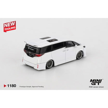 Pre-Order - 1:64 MINI GT Toyota Vellfire 40 Kuhl White (Lhd) Blister Packaging MGT01180-BL Stocks Due Jul / Aug 2026