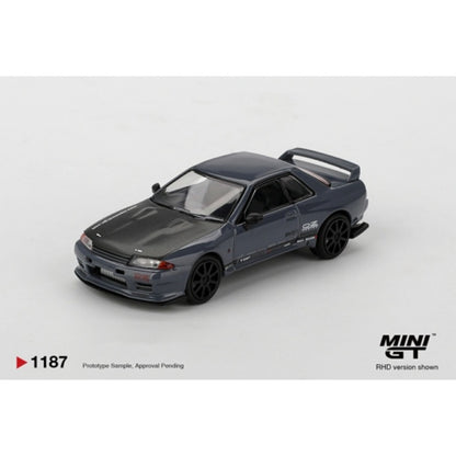 Pre-Order - 1:64 MINI GT Nissan Skyline GT-R Top Secret VR32 Stealth Grey (Rhd) MGT01187-R Stocks Due Jul / Aug 2026