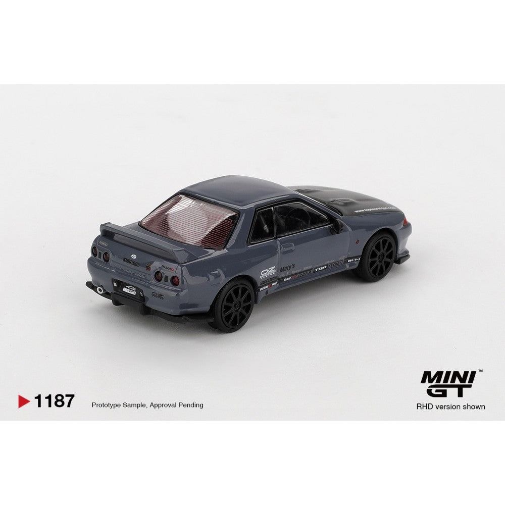 Pre-Order - 1:64 MINI GT Nissan Skyline GT-R Top Secret VR32 Stealth Grey (Rhd) MGT01187-R Stocks Due Jul / Aug 2026