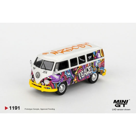 Pre-Order - 1:64 MINI GT Volkswagen T1 Microbus Mizu Design (Rhd) MGT01191-R Stocks Due Oct / Nov 2026