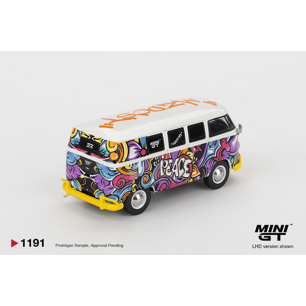 Pre-Order - 1:64 MINI GT Volkswagen T1 Microbus Mizu Design (Rhd) MGT01191-R Stocks Due Oct / Nov 2026