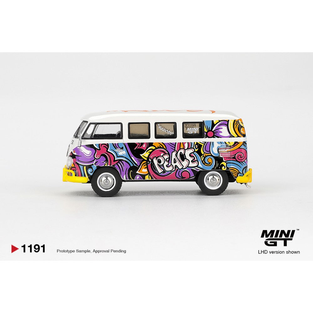 Pre-Order - 1:64 MINI GT Volkswagen T1 Microbus Mizu Design (Rhd) MGT01191-R Stocks Due Oct / Nov 2026