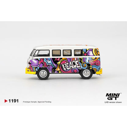 Pre-Order - 1:64 MINI GT Volkswagen T1 Microbus Mizu Design (Rhd) MGT01191-R Stocks Due Oct / Nov 2026