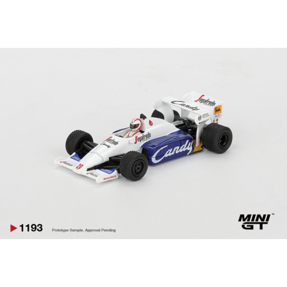 Pre-Order - 1:64 MINI GT Toleman TG184 No.20 Johnny Cecotto 1984 Monaco Grand Prix MGT01193-L Stocks Due Oct / Nov 2026