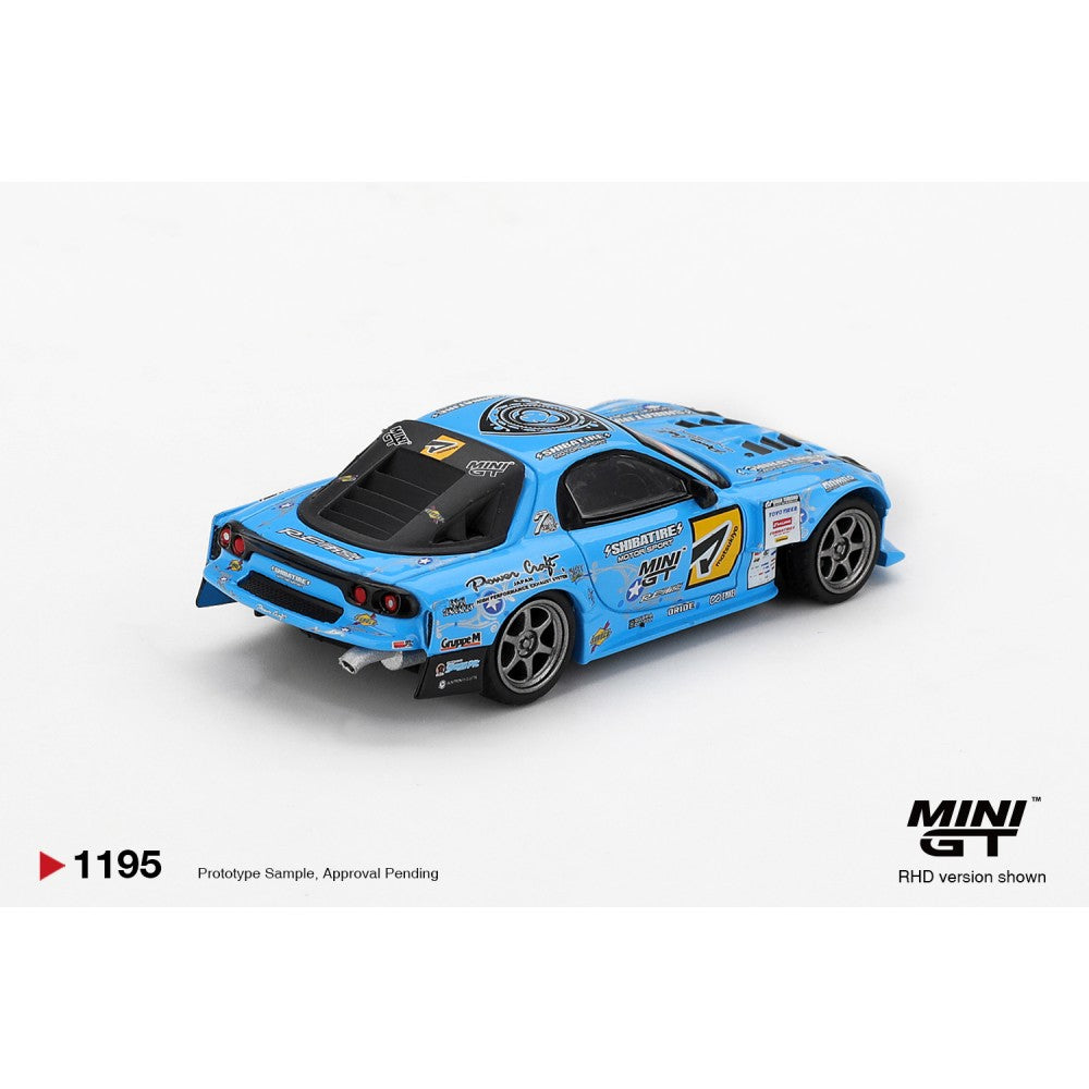 Pre-Order - 1:64 MINI GT Mazda RX-7 RE-Amemiya 2025 D1GP (Rhd) MGT01195-R Stocks Due Oct / Nov 2026
