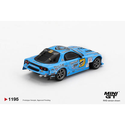 Pre-Order - 1:64 MINI GT Mazda RX-7 RE-Amemiya 2025 D1GP (Rhd) MGT01195-R Stocks Due Oct / Nov 2026