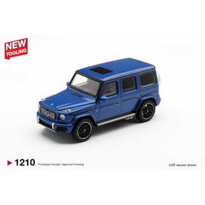 Pre-Order – Mercedes-AMG G 63 Dark Blue Metallic (LHD) Blister Packaging 1:64 Mini GT Model Car (MGT01210-BL) Stocks Due Oct / Nov 2026