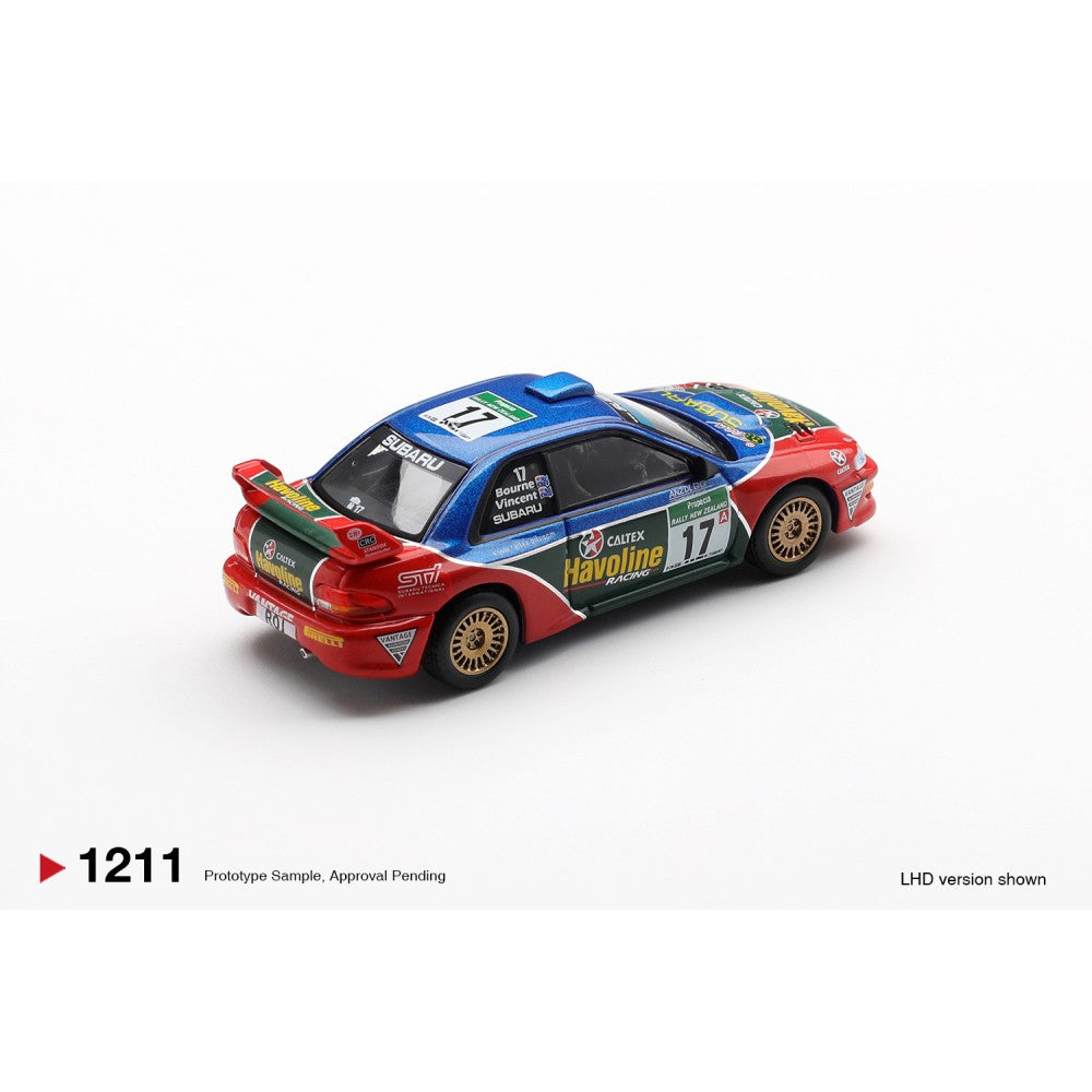 Pre-Order – Subaru Impreza WRC98 No.17 2000 Rally New Zealand (LHD) Blister Packaging MGT01211-BL Stocks Due Oct / Nov 2026 1:64 Mini GT Diecast Model
