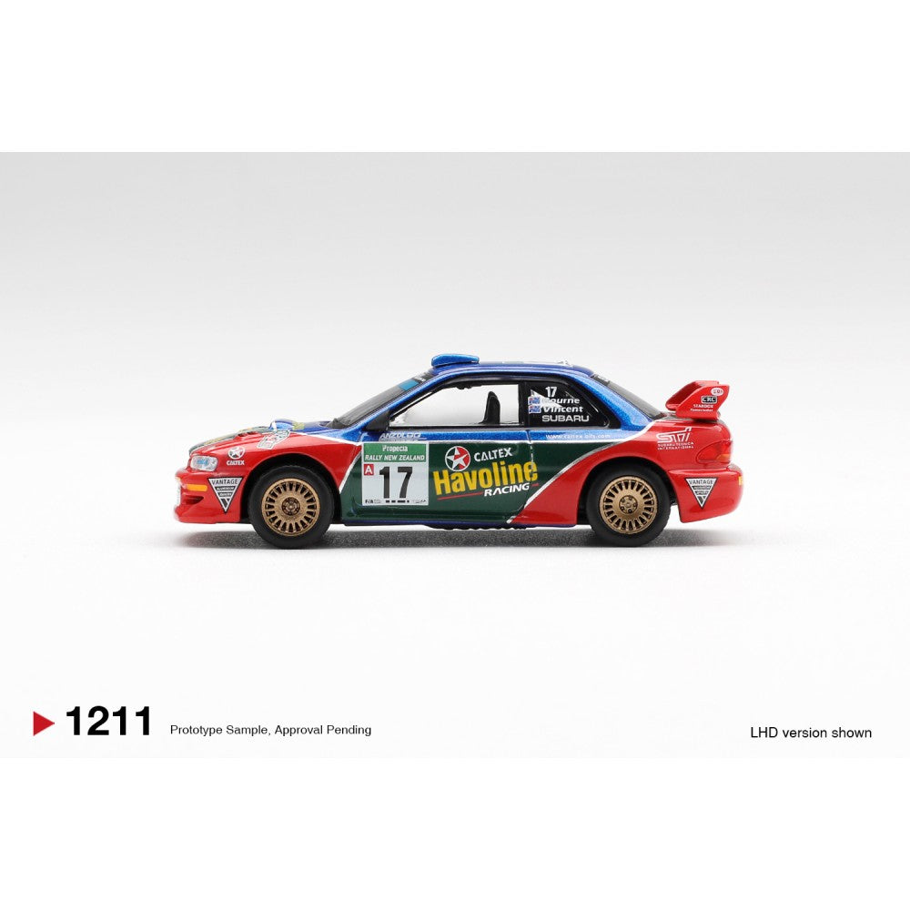 Pre-Order – Subaru Impreza WRC98 No.17 2000 Rally New Zealand (LHD) Blister Packaging MGT01211-BL Stocks Due Oct / Nov 2026 1:64 Mini GT Diecast Model