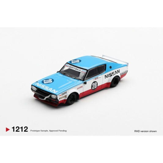 Pre-Order – Nissan Skyline Kenmeri Liberty Walk Nissan Racing '75 Concept (RHD) MGT01212-R Stocks Due Oct / Nov 2026 1:64 Mini GT Diecast Model Stocks Due Oct / Nov 2026