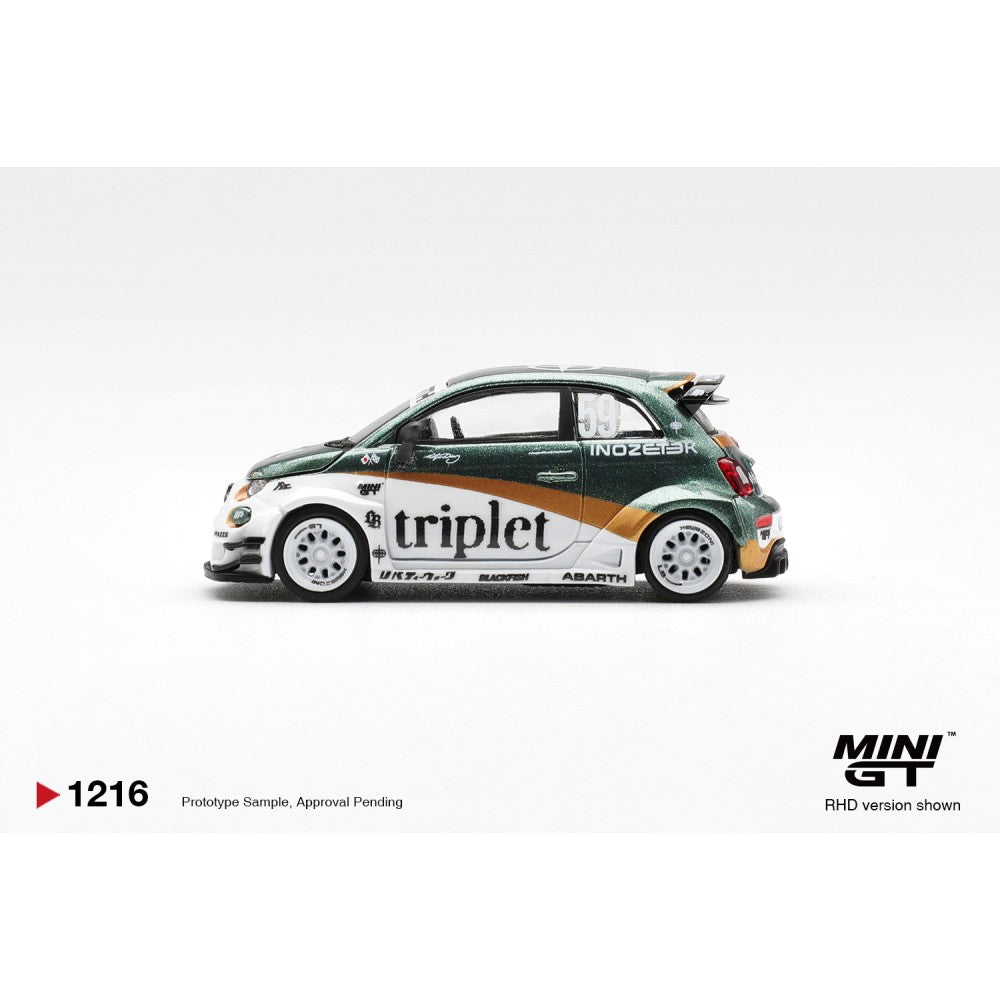 Pre-Order – Abarth 595 LB-Works Ty Edition (RHD) 1:64 Mini GT Model Car (MGT01216-R) Stocks Due Aug / Sept 2026