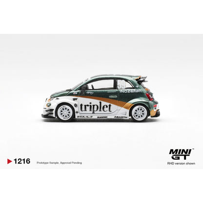 Pre-Order – Abarth 595 LB-Works Ty Edition (RHD) 1:64 Mini GT Model Car (MGT01216-R) Stocks Due Aug / Sept 2026