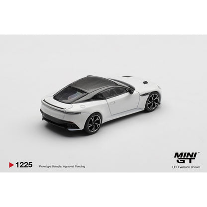 Pre-Order – Aston Martin DBS Stratus White (LHD) 1:64 Mini GT Model Car (MGT01225-L) Stocks Due Nov / Dec 2026