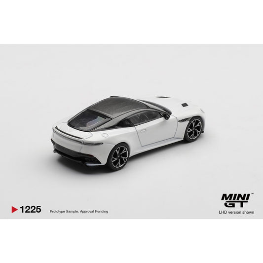 Pre-Order – Aston Martin DBS Stratus White (RHD) MGT01225-R Stocks Due Nov / Dec 2026 1:64 Mini GT Diecast Model Stocks Due Nov / Dec 2026