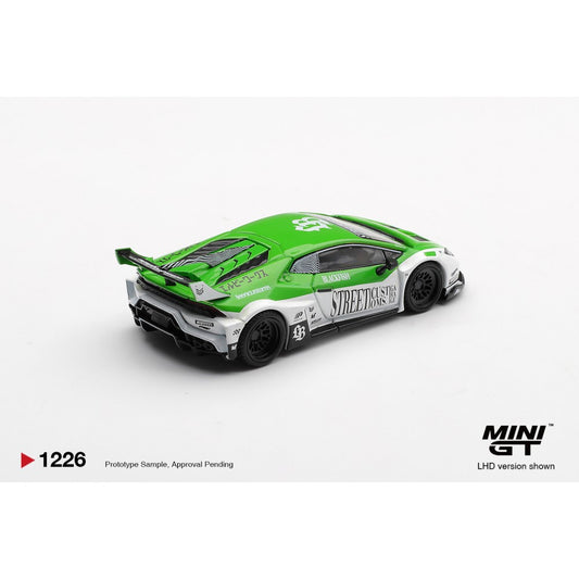 Pre-Order – LB Works Lamborghini Huracán GT Street Customs (LHD) MGT01226-L Stocks Due Nov / Dec 2026 1:64 Mini GT Diecast Model Stocks Due Nov / Dec 2026