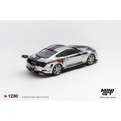 Pre-Order – Shelby GT500 Dragon Snake Concept Chrome Silver (LHD) 1:64 Mini GT Model Car (MGT01230-L) Stocks Due Feb / Mar 2027