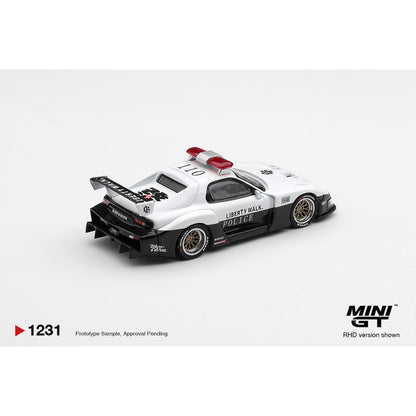 Pre-Order – Mazda RX-7 LB-Super Silhouette Police (RHD) 1:64 Mini GT Model Car (MGT01231-R) Stocks Due Feb / Mar 2027