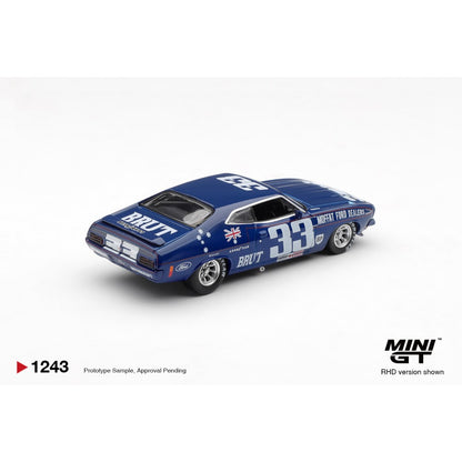 Pre-Order – Ford XB Falcon GT No.33 1974 Bathurst 1000 (RHD) Australia Exclusive 1:64 Mini GT Model Car (MGT01243-R) ETA Jan / Feb 2027