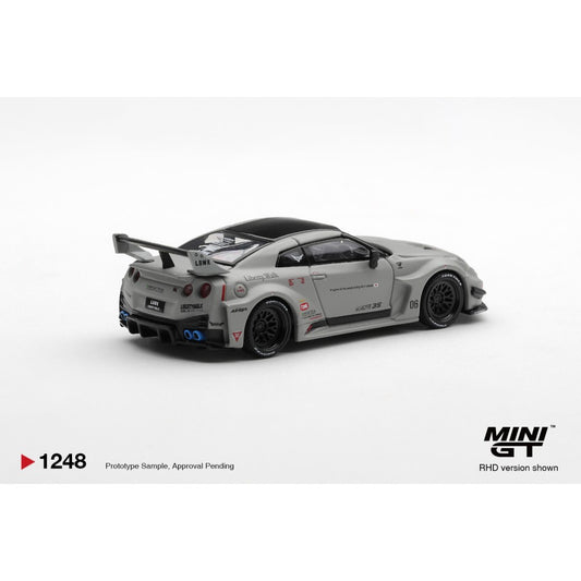 Pre-Order – Nissan LB-Silhouette Works GT 35GT-RR Ver.1 Matt Grey (LHD) MGT01248-L Stocks Due Mar / Apr 2027 1:64 Mini GT Diecast Model Stocks Due Mar / Apr 2027