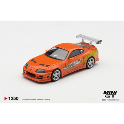 Pre-Order – Toyota Supra Bomex The Fast And Furious Brian O'conner (LHD) Blister Packaging MGT01250-BL Stocks Due Jan / Feb 2027 1:64 Mini GT Diecast Model