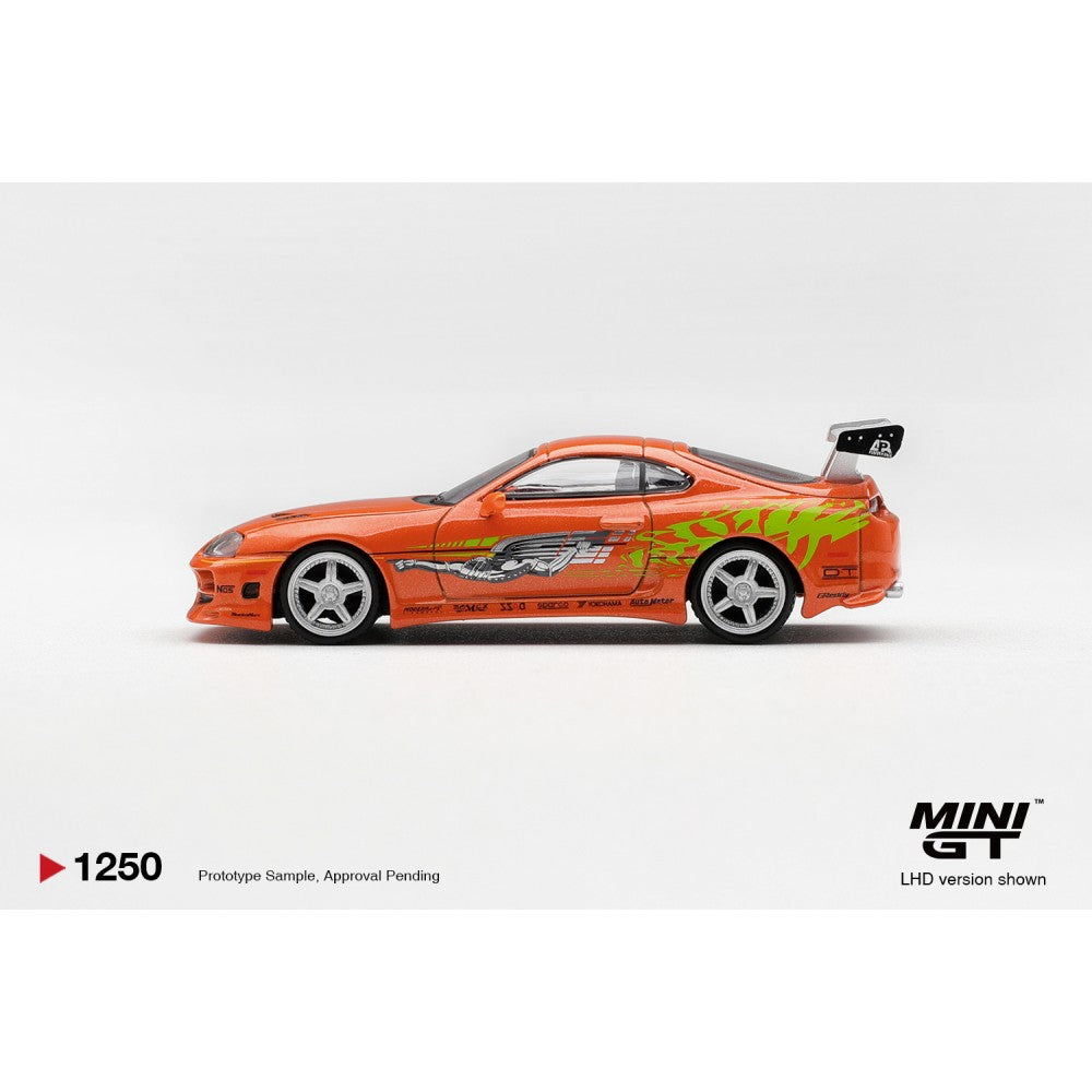 Pre-Order – Toyota Supra Bomex The Fast And Furious Brian O'conner (LHD) Blister Packaging MGT01250-BL Stocks Due Jan / Feb 2027 1:64 Mini GT Diecast Model