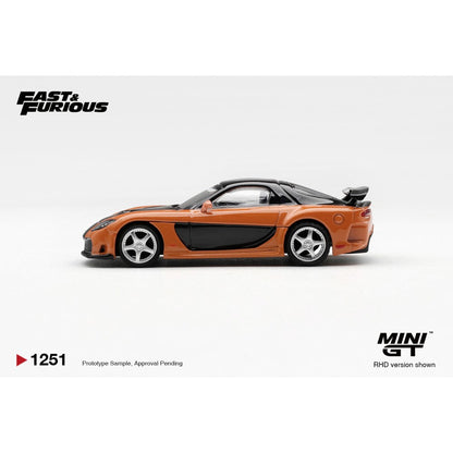 Pre-Order – Mazda RX-7 VeilSide Fortune The Fast And Furious Tokyo Drift Han Seoul-Oh (RHD) Blister Packaging MGT01251-BL Stocks Due Jan / Feb 2027 1:64 Mini GT Diecast Model