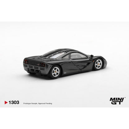 Pre-Order – McLaren F1 Blue Black Metallic (LHD) Blister Packaging 1:64 Mini GT Model Car (MGT01303-BL) Stocks Due Mar / Apr 2027
