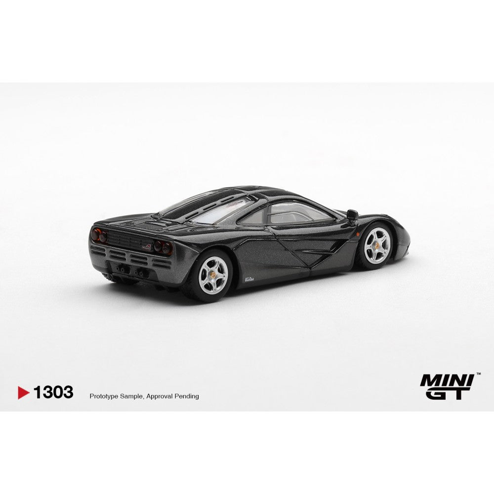 Pre-Order – McLaren F1 Blue Black Metallic (LHD) 1:64 Mini GT Model Car (MGT01303-L) Stocks Due Mar / Apr 2027