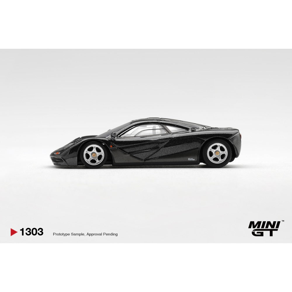 Pre-Order – McLaren F1 Blue Black Metallic (LHD) 1:64 Mini GT Model Car (MGT01303-L) Stocks Due Mar / Apr 2027