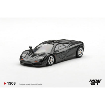 Pre-Order – McLaren F1 Blue Black Metallic (LHD) Blister Packaging 1:64 Mini GT Model Car (MGT01303-BL) Stocks Due Mar / Apr 2027