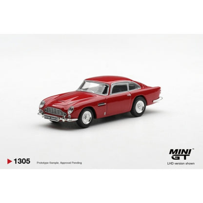 Pre-Order – Aston Martin DB5 Fiesta Red (LHD) Blister Packaging 1:64 Mini GT Model Car (MGT01305-BL) Stocks Due Mar / Apr 2027
