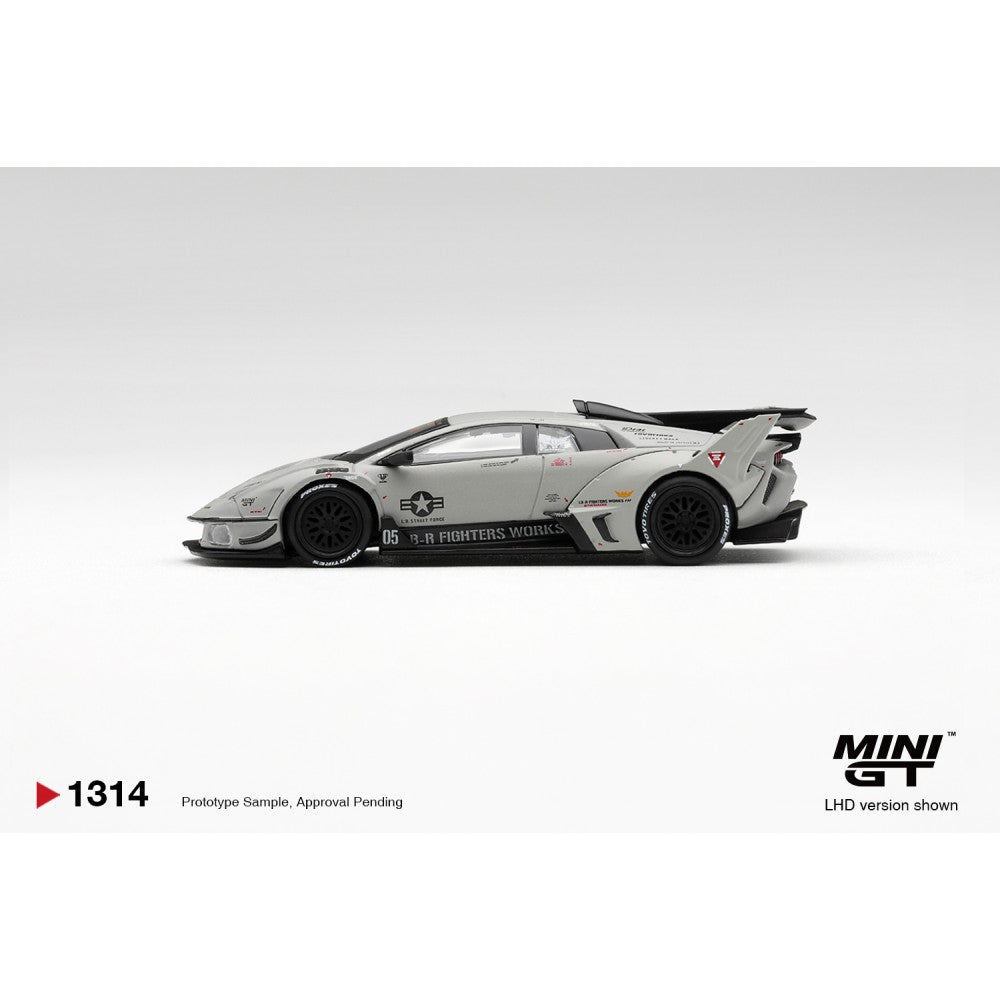 Pre-Order – Lamborghini LB-Silhouette Works Murciélago GT Evo Fighter (LHD) 1:64 Mini GT Model (MGT01314-L) Stocks Due Mar / Apr 2027