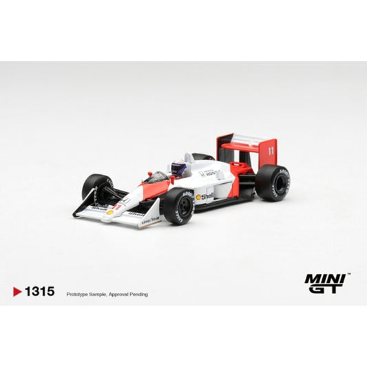 Pre-Order – McLaren MP4/4 No.11 Alain Prost 1988 Canadian Grand Prix 2nd Place 1:64 Mini GT Model (MGT01315-L) Stocks Due Mar / Apr 2027