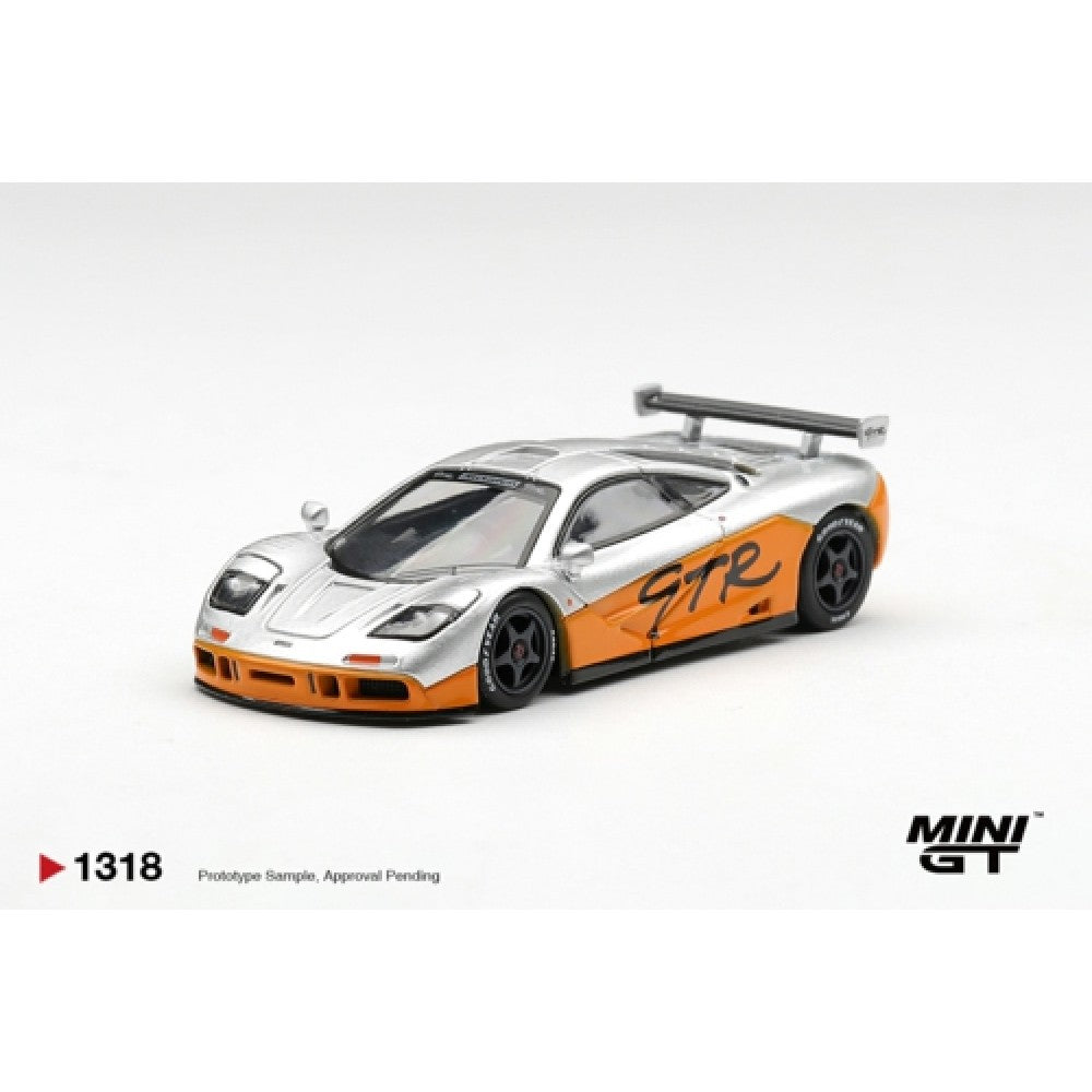 Pre-Order – McLaren F1 GTR 1995 Presentation Blister Packaging 1:64 Mini GT Model (MGT01318-BL) Stocks Due Mar / Apr 2027
