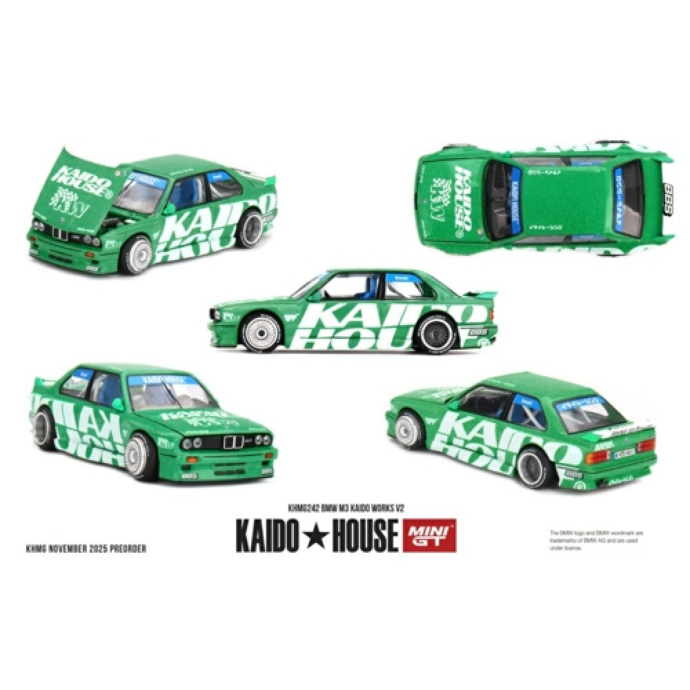 Pre-Order - 1:64 MINI GT BMW M3 Kaido Works V2 MGTKHMG242 Stocks Due Jun / Jul 2026
