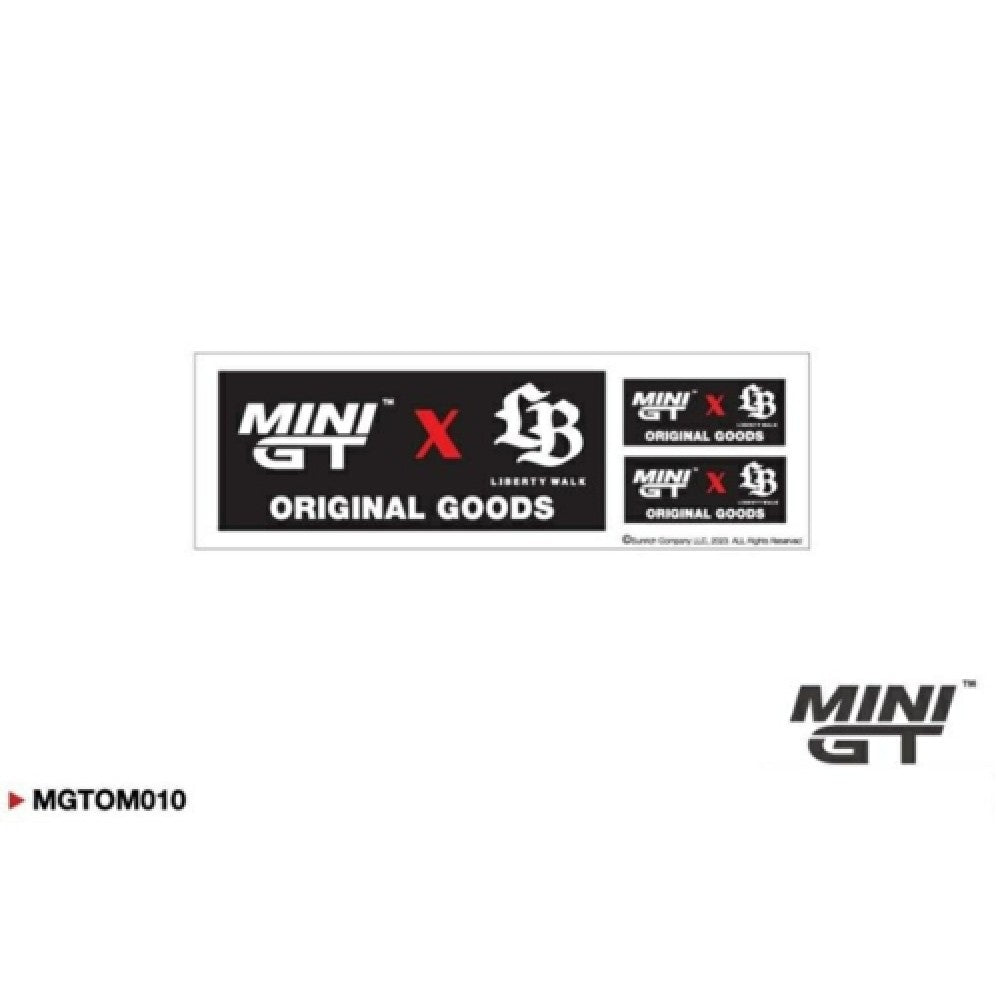 Available to Order – X LB Original Goods Sticker Set (6x19cm) Mini GT Model (MGTOM010)
