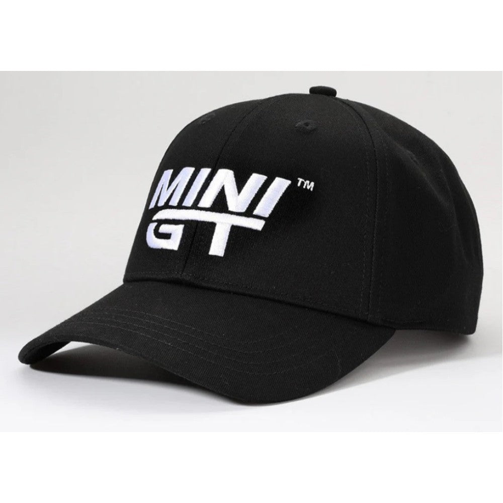 THIS ITEM IS AVAILABLE TO ORDER FROM OUR SUPPLIER - MINI GT MGTOM036 GT CAP - BLACK WITH CLASSIC WHITE LOGO