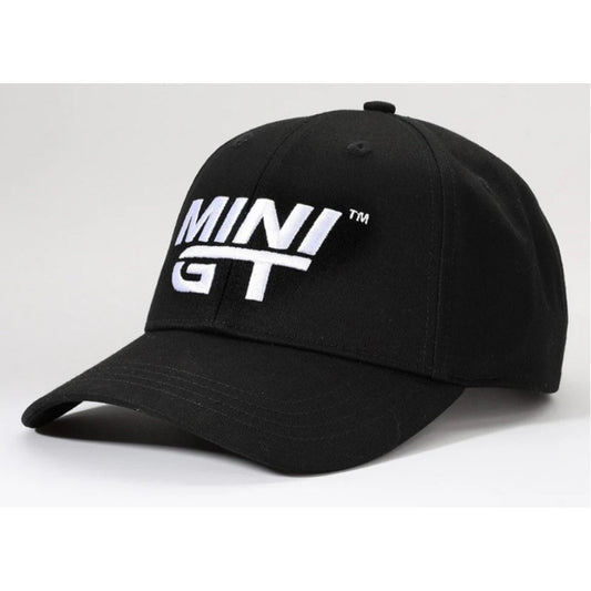 THIS ITEM IS AVAILABLE TO ORDER FROM OUR SUPPLIER - MINI GT MGTOM036 GT CAP - BLACK WITH CLASSIC WHITE LOGO