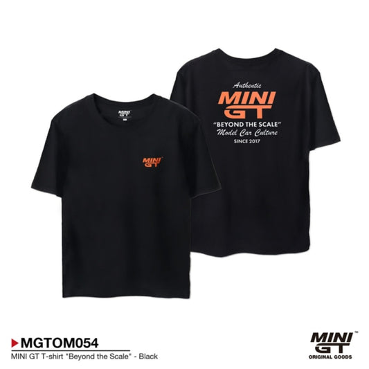 Pre-Order – Mini GT “Beyond The Scale” T-Shirt Black (XL) (MGTOM054-XL) ETA Oct / Nov 2026