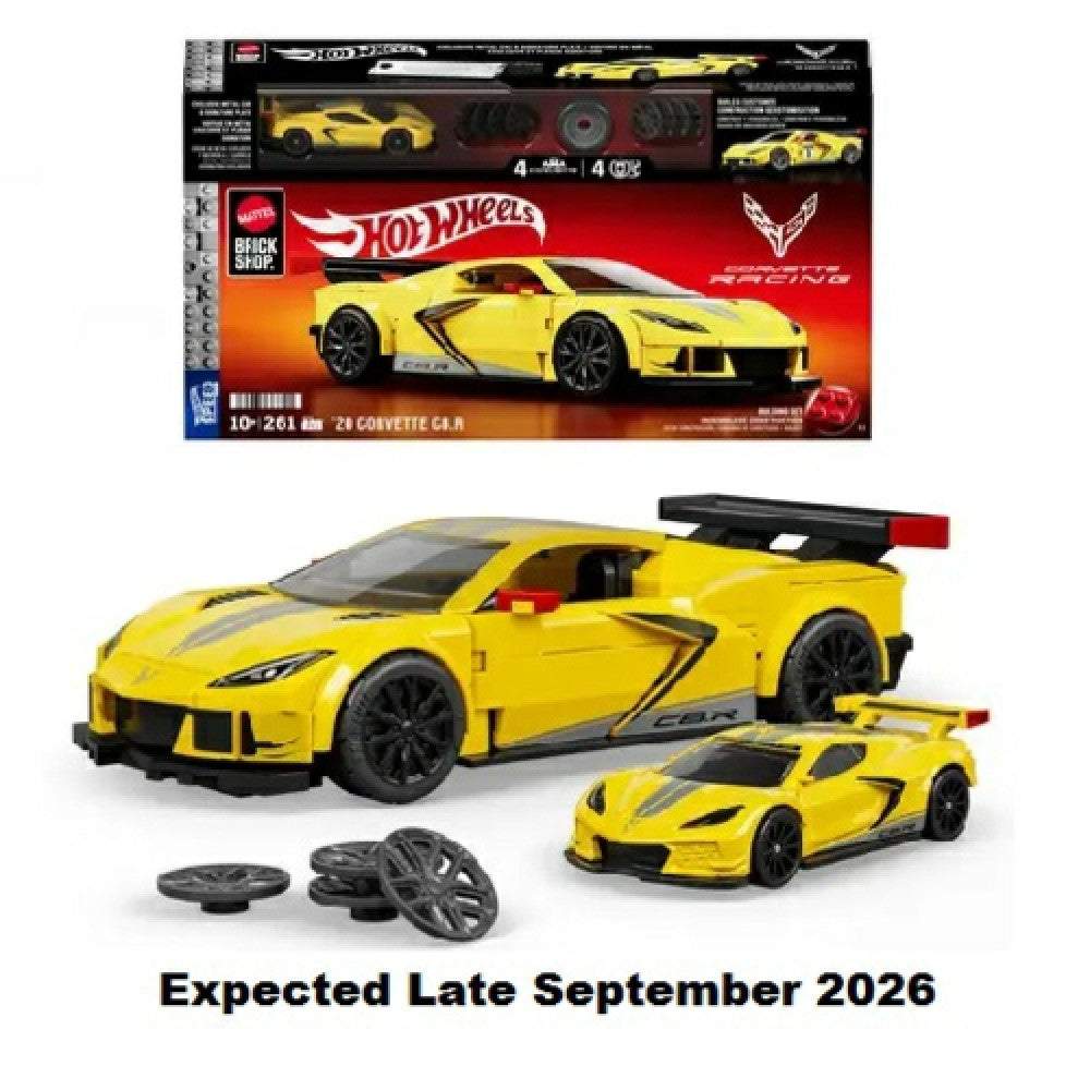 MHWBSJKR19 - Hotwheels Speed Chevrolet Corvette C8.r (brick Shop) Hot Wheels Model