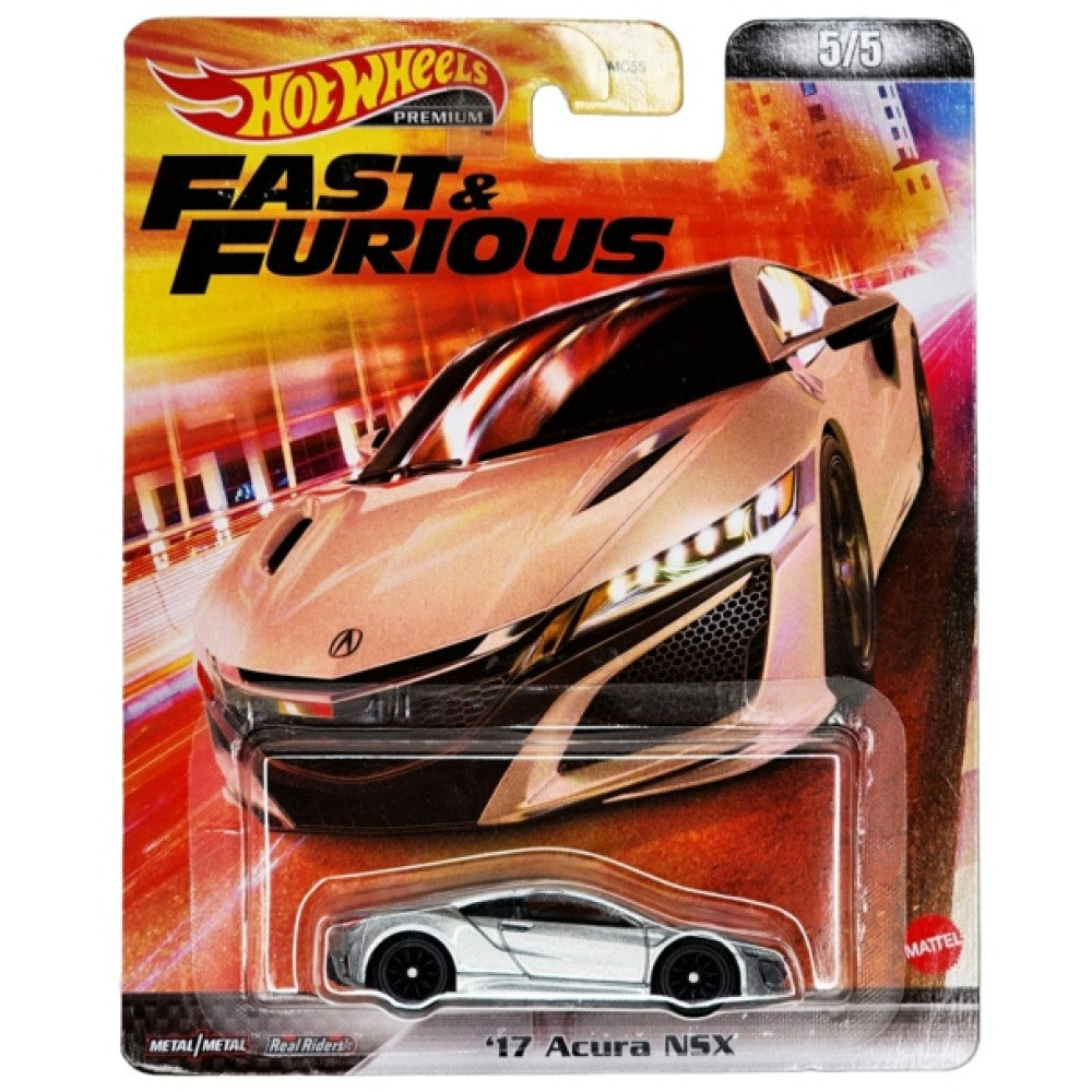 Available to Order – 1:64 Hotwheels Fast N Furious '17 Acura NSX 5/5 (MHWDMC55-HCP30)