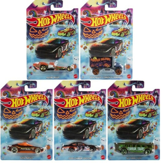 Available to Order – X24 Hot Wheels Halloween 2026 Assortment Mattel Toys Model (MHWDXT91-979J)